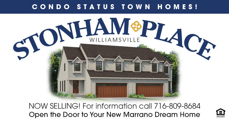 NOW SELLING – Stonham Place Townhomes Williamsville, NY